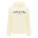 ランバン レディース パーカー・スウェットシャツ アウター Curb Logo Hoodie MILK (White)