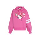 ジーシーディーエス レディース パーカー・スウェットシャツ アウター Gcds X Hello Kitty - Hooded Sweatshirt Fuchsia