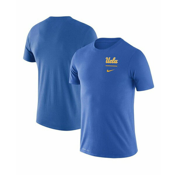 ナイキ レディース Tシャツ トップス Men's Blue UCLA Bruins Logo Stack Legend Performance T-shirt Blue