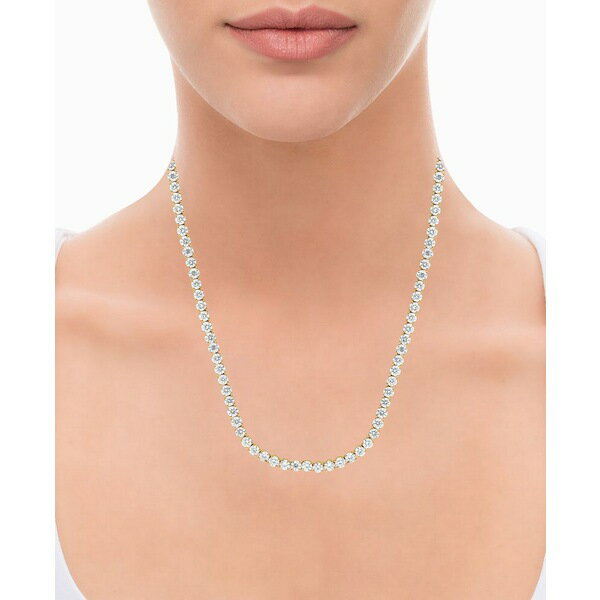 バッジェリーミシュカ レディース ネックレス・チョーカー・ペンダントトップ アクセサリー Lab Grown Diamond 18" Tennis Necklace (28-1/2 ct. t.w.) in 14k White Gold or 14k Yellow Gold Yellow Gold