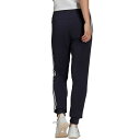 アディダス レディース カジュアルパンツ ボトムス Women's Essentials Warm-Up Slim Tapered 3-Stripes Track Pants, XS-4X Legend Ink/white