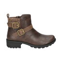 イージーストリート レディース ブーツ シューズ Women's Kourt Slip Resistant Ankle Boots Brown