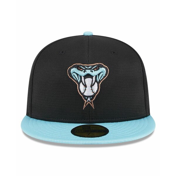 ニューエラ レディース 帽子 アクセサリー Men's Black Arizona Diamondbacks 2024 Batting Practice 59FIFTY Fitted Hat Black