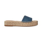 ラルフローレン レディース サンダル シューズ Women's Polly Espadrille Flat Sandals Indigo Dusk