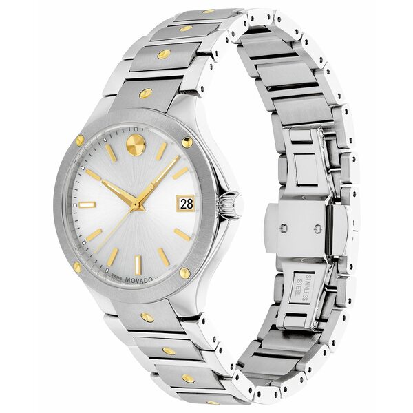 モバド モバド レディース 腕時計 アクセサリー Women's Swiss SE Gold PVD & Stainless Steel Bracelet Watch 32mm Two Tone
