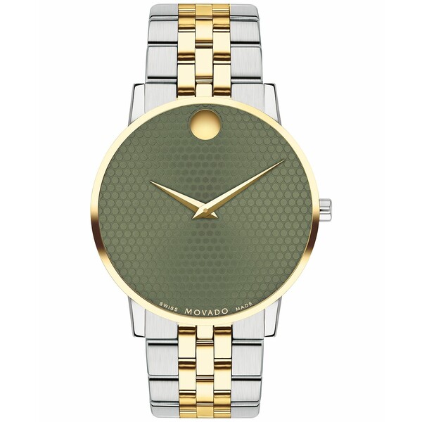 モバド モバド レディース 腕時計 アクセサリー Men's Swiss Museum Classic Gold PVD Stainless Steel Bracelet Watch 40mm Two-tone