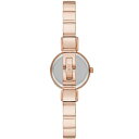 ダナ キャラン ニューヨーク レディース 腕時計 アクセサリー Women 039 s Ellington Two-Hand Rose Gold-Tone Alloy Watch 24mm No Color