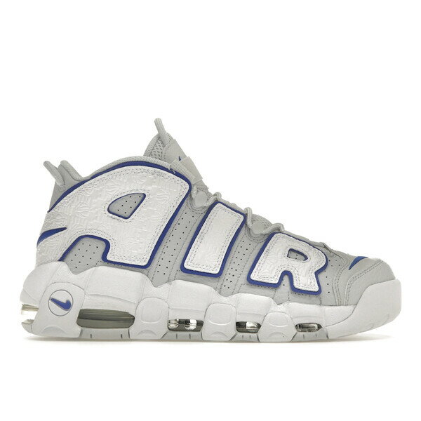 Nike ナイキ メンズ スニーカー 【Nike Air More Uptempo】 サイズ US_9.5(27.5cm) Embossed White Royal Blue