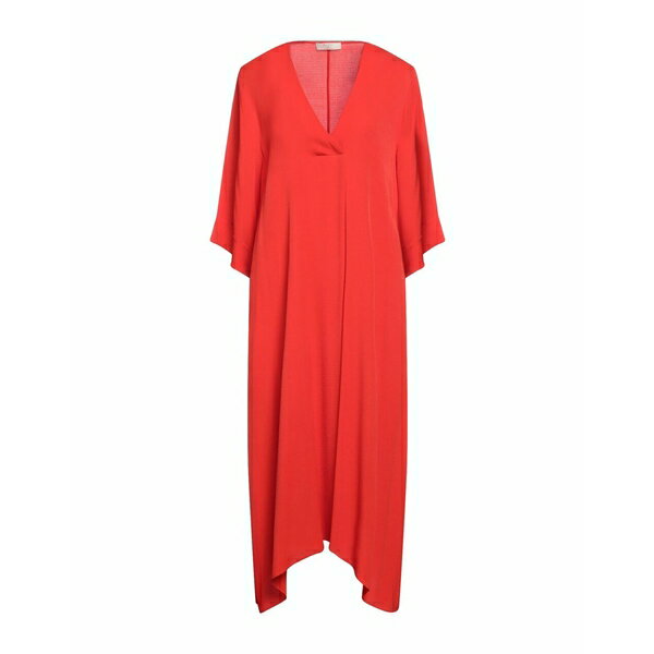 【送料無料】 ビートライス レディース ワンピース トップス Midi dresses Red