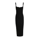 yz iCeBp[Zg fB[X s[X gbvX Midi dresses Black