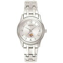 ブロバ レディース 腕時計 アクセサリー Seton Hill Griffins Bulova Women's Stainless Steel Quartz Watch Silver