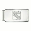 SA[g Y z ANZT[ New York Rangers Money Clip Silver