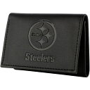 Go[O[G^[vCY Y z ANZT[ Pittsburgh Steelers Hybrid TriFold Wallet Black