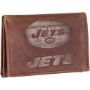 Go[O[G^[vCY Y z ANZT[ New York Jets Leather Team Tri Fold Wallet