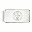 SA[g Y z ANZT[ Winnipeg Jets Money Clip Silver