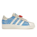 adidas アディダス レディース スニーカー 【adidas Superstar XLG Hello Kitty Blue Burst (Women's)】 サイズ US_9.5(26.5cm) Blue Burst/Off White/Red(4)