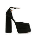 Versace ヴェルサーチ レディース スニーカー 【Versace Medusa Aevitas 155mm Platform Pumps Black Sa...