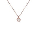 テッドベーカー レディース ネックレス チョーカー ペンダントトップ アクセサリー HANNELA: Crystal Heart Pendant Necklace For Women Rose gold