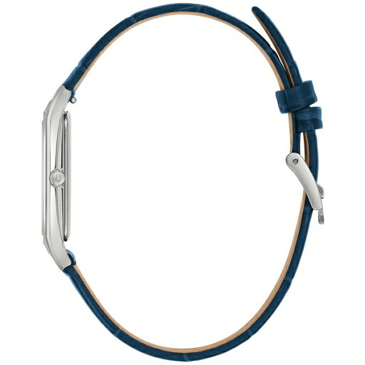 ブロバ メンズ 腕時計 アクセサリー Men's Sutton Blue Leather Strap Watch 29mm No Color ブロバ メンズ 腕時計 アクセサリー Men's Sutton Blue Leather Strap Watch 29mm No Color