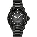 ティソット メンズ 腕時計 アクセサリー Men's Swiss Automatic Seastar 1000 Powermatic 80 Black PVD Stainless Steel Bracelet Watch 40mm No Color(2)