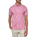ブルックリン ブリゲイド メンズ ポロシャツ トップス Men's Slim-Fit Wrinkle-Free Abstract Floral-Print Me...