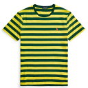 【送料無料】 ラルフローレン メンズ Tシャツ トップス Polo Ralph Lauren Stripe T-Shirt Mens Lemon/Forest