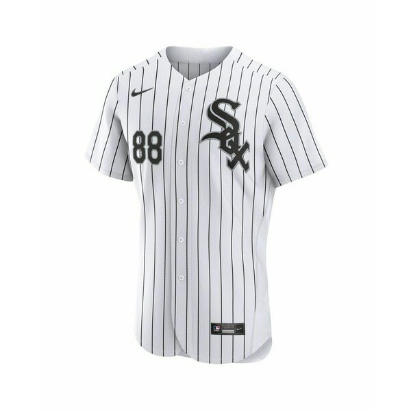 ナイキ メンズ パーカー・スウェットシャツ アウター Men's Luis Robert White, Black Chicago White Sox Home Authentic Player Jersey White, Black