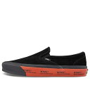 Vans バンズ メンズ スニーカー 【Vans WTAPS x Og Classic Slip-On Lx 'Black Red' VN0A45JK20E】 サイズ US_7.5(25.5cm)(4)