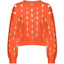 【送料無料】 ボス レディース ニット&セーター アウター Boss Fahomi Jumper Ld34 Bright Orange