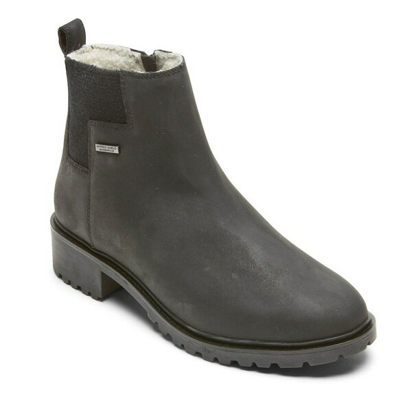 ロックポート 【送料無料】 ロックポート レディース ブーツ シューズ Ryleigh Waterproof Womens Chelsea Boots Black