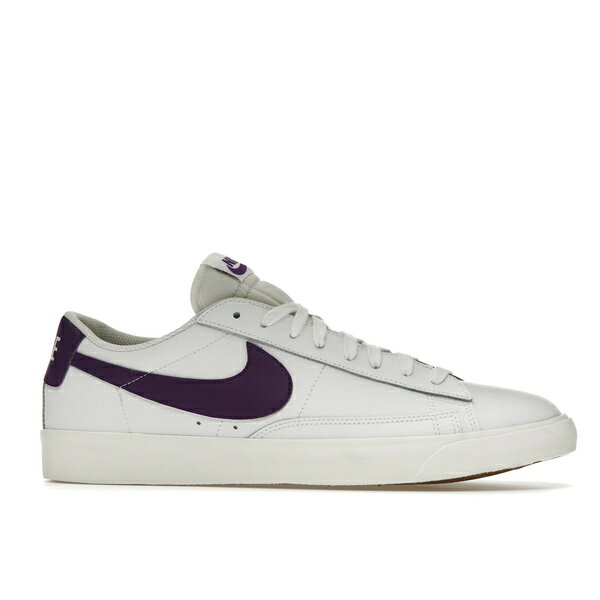 Nike ナイキ メンズ スニーカー 【Nike Blazer Low Leather White Purple】 サイズ US_10(28.0cm) White/Voltage Purple-Sail