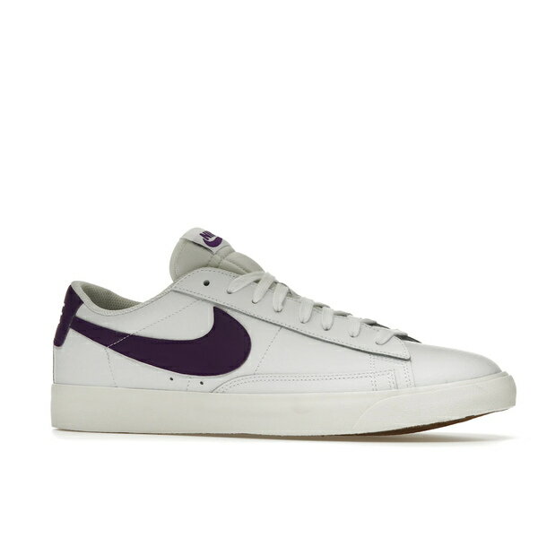 Nike ナイキ メンズ スニーカー 【Nike Blazer Low Leather White Purple】 サイズ US_10(28.0cm) White/Voltage Purple-Sail