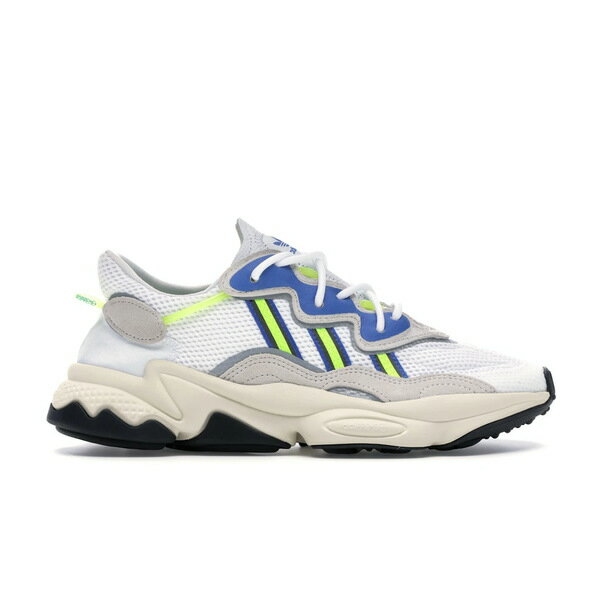 adidas アディダス メンズ スニーカー 【adidas Ozweego Cloud White Solar Yellow】 サイズ US_12(30.0cm) Cloud White/Grey One/Solar Yellow