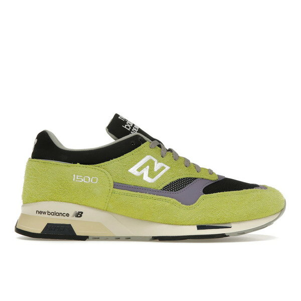 New Balance ニューバランス メンズ スニーカー 【New Balance 1500 MiUK Green Oasis】 サイズ US_6(24.0cm) Chartreuse/Black/Lilac