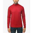 エックスレイ レディース ニット&セーター アウター Men's Basice Mock Neck Midweight Pullover Sweater Jester Red(4)