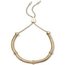 t[ fB[X uXbgEoOEANbg ANZT[ Gold-Tone Herringbone Chain Slider Bracelet Gold