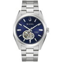 uo Y rv ANZT[ Men's Automatic Surveyor Stainless Steel Bracelet Watch 42mm Silver-tone