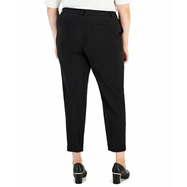 タハリエーエスエル レディース カジュアルパンツ ボトムス Plus Size Shannon Mid-Rise Ankle Pants Black 2