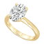 Хå꡼ߥ奫   ꡼ Certified Lab Grown Diamond Oval-Cut Solitaire Engagement Ring (5 ct. t.w.) in 14k Gold Yellow Gold