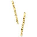 PhXRbg fB[X sAXCO ANZT[ Chunky Chain Link Linear Drop Earrings Gold