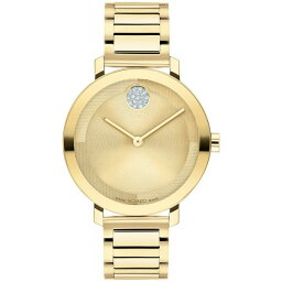 モバド モバド レディース 腕時計 アクセサリー Women's Bold Evolution 2.0 Swiss Quartz Ionic Plated Light Gold-Tone 2 Steel Watch 34mm Gold-Tone