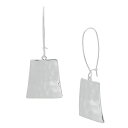 o[gE[E[XE\[z[ fB[X sAXCO ANZT[ Geometric Dangle Earrings Silver-Tone