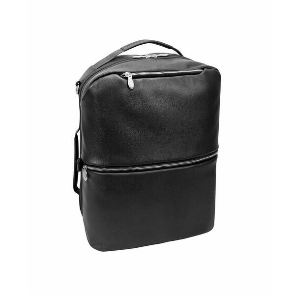 マクレーン レディース バックパック リュックサック バッグ East Side 17 2-In-1 Laptop Tablet Convertible Travel Backpack Cross-Body Black