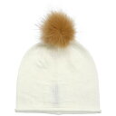 ラルフローレン レディース 帽子 アクセサリー Textured Logo with Pom Hat Cream