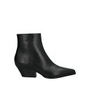【送料無料】 セルジオロッシ レディース ブーツ シューズ Ankle boots Black