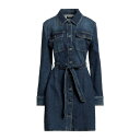 DONDUP ドンダップ ワンピース トップス レディース Short dresses Blue