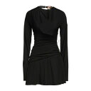 N°21 ヌメロ ヴェントゥーノ ワンピース トップス レディース Short dresses Black