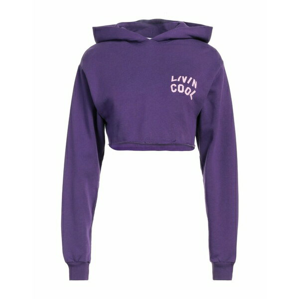 【送料無料】 リビンクール レディース パーカー・スウェットシャツ アウター Sweatshirts Purple