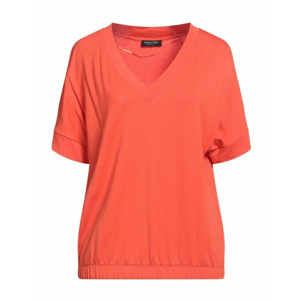 【送料無料】 マルギッテス レディース Tシャツ トップス T-shirts Orange