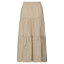 ̵ ߥ塼 ǥ  ܥȥॹ Maxi skirts Beige